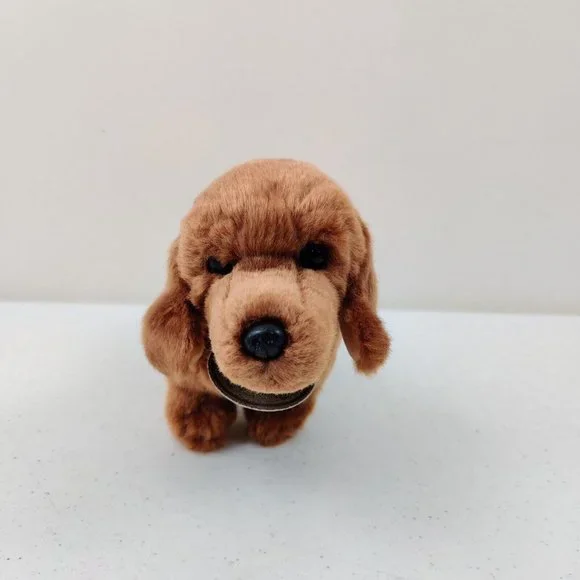 Russ Yomiko Classics Dachshund Dog Brown Plush Stuffed Animal Wiener Puppy - Picture 2 of 8
